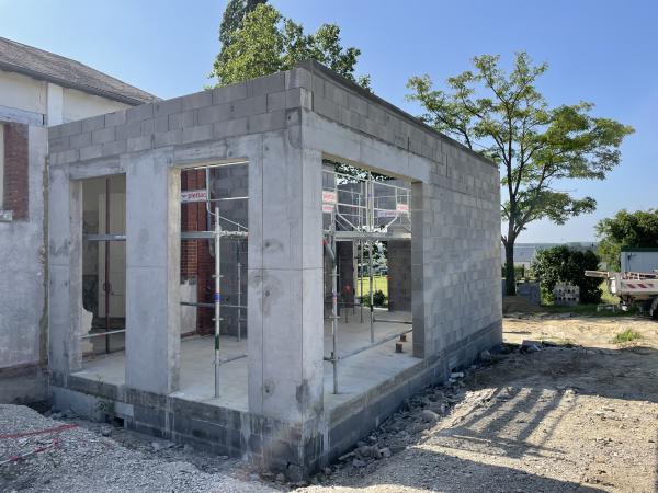 Poteaux en béton armé 